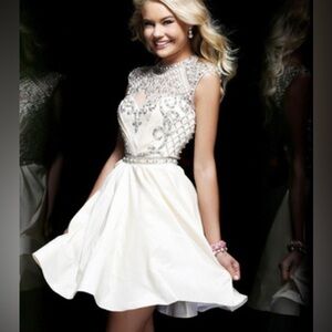 Sherri Hill white dress